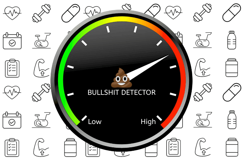 Interactive Bullshit Detector for Health Products & Services