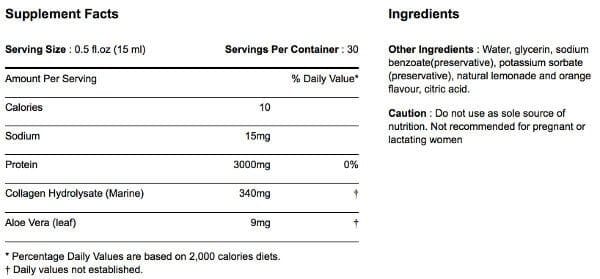 calorad ingredients