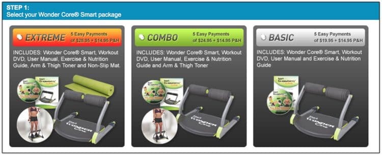 Smart wonder best sale core workout dvd